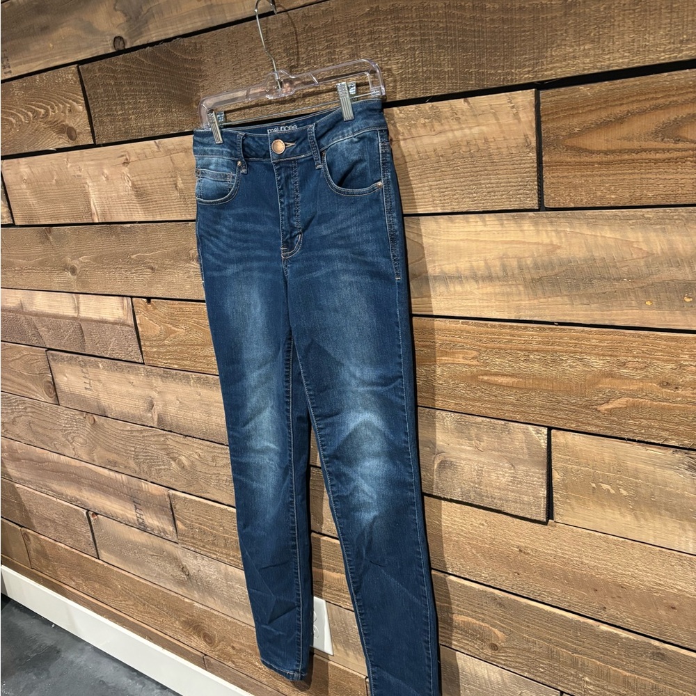 Maurices Dark Blue Skinny Jeans
